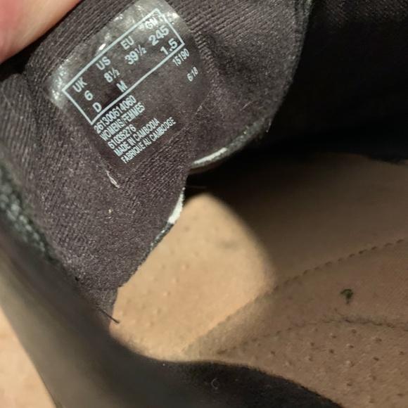 Clarks Raisie Bloom Oxfords Black size 8.5 - Picture 7 of 8